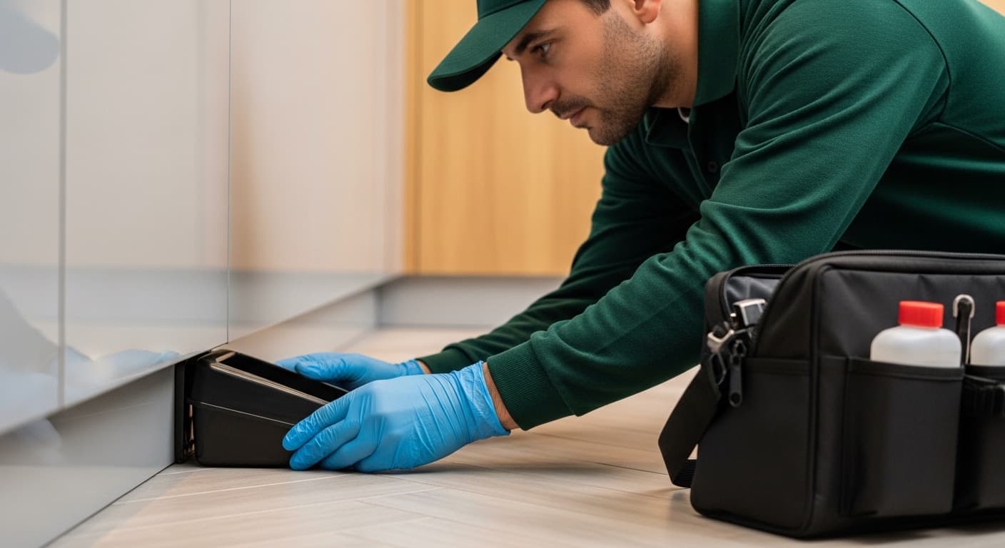 Technicien dératisation en intervention professionnelle