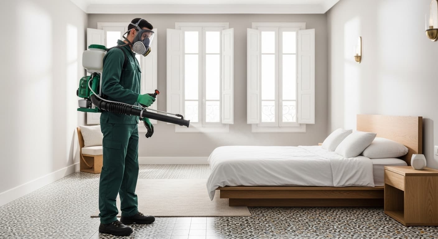 Traitement désinsectisation appartement